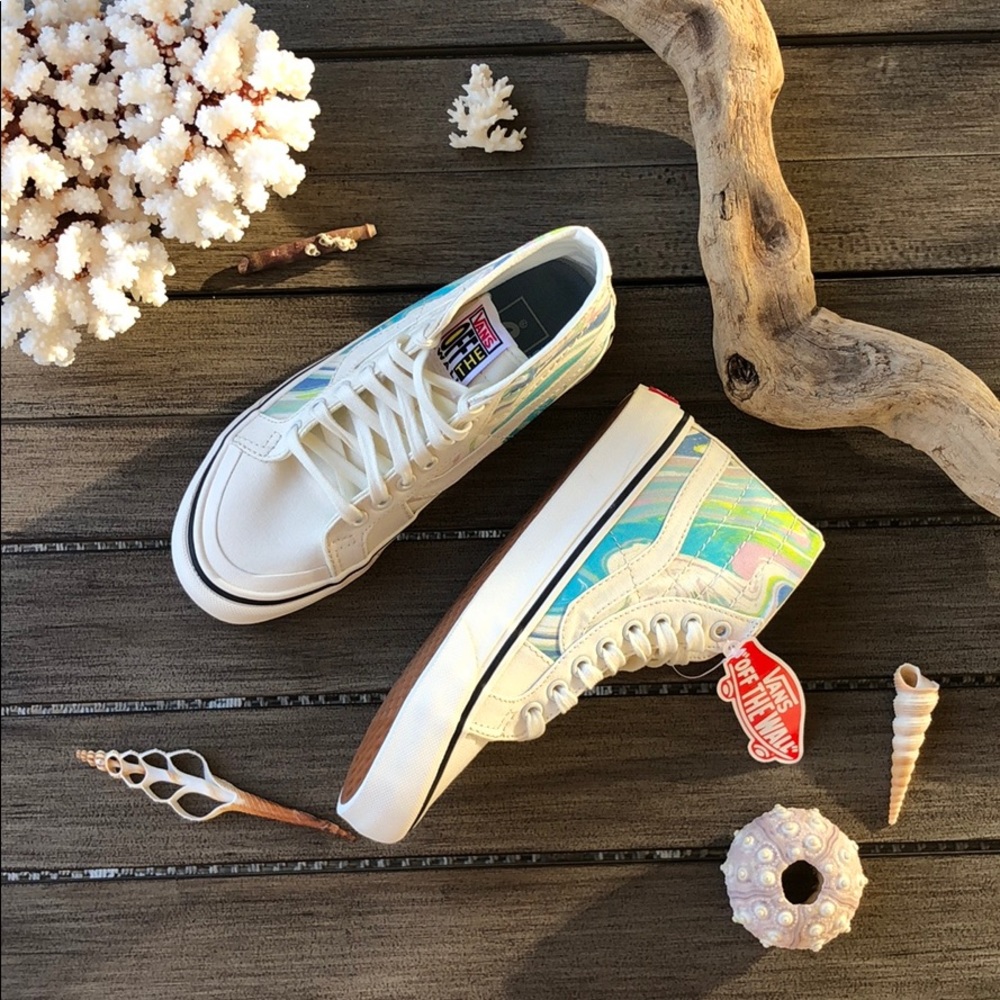 🌴🌼VANS-TIE DYED HIGH TOPS🌼🌴 - Picture 4 of 11